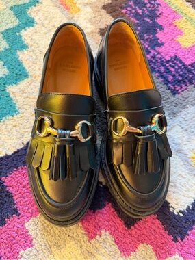 Sézane Amy Loafers Black Size 5